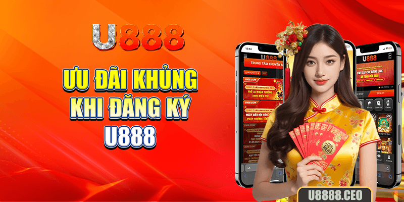 Ưu đãi khủng khi đăng ký U888